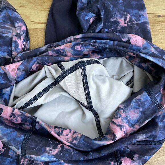 Lululemon If You're Lucky Leggings Size 6 Womens Moody Mirage Mesh Gym Workout - Picture 9 of 9